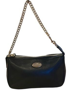 Coach Nolita 19 vintage black leather wristlet or mini crossbody bag